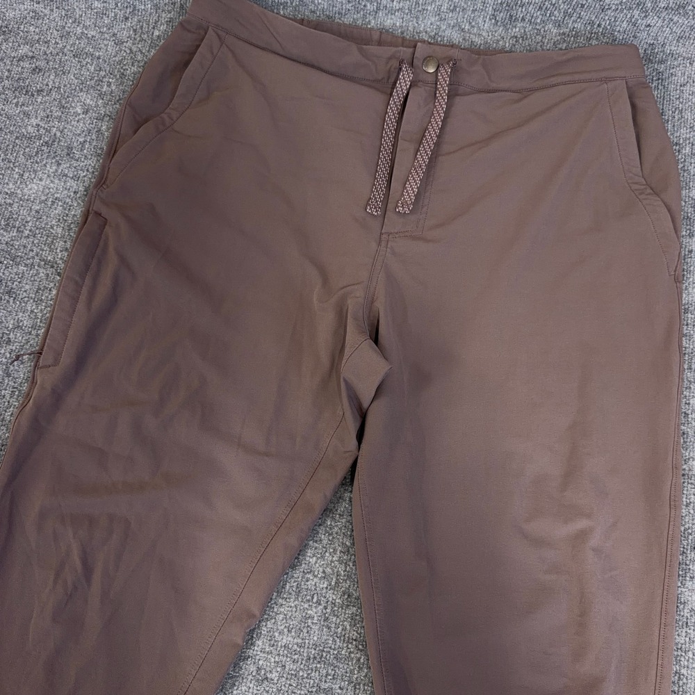 Patagonia Jogger Pants Mens 2XL Dusky Brown Skyline Traveler Elastic Waist 56800 - Picture 2 of 14